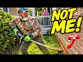 I Wouldn t Dare Mow Past The Property Line Angry Neighbor Warning