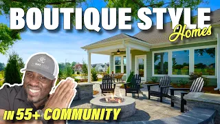 Living in a luxury 55 Boutique Community in Harrisburg NC - Encore Harmony by David Weekly