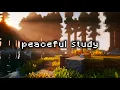 Study With the Fox Cozy 25-MIN Minecraft Pomodoro Timer