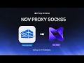 NovProxy SOCKS5 Setup Guide for PC