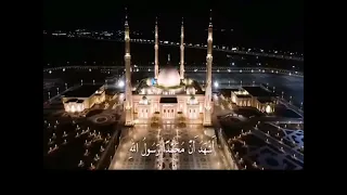الآذان بصوت الشيخ عبدالباسط والدعاء بصوت الشيخ الشعراوي رحمهم الله 