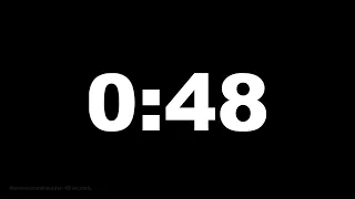 48 seconds 48 secs clock timer countdown Alarm Focus