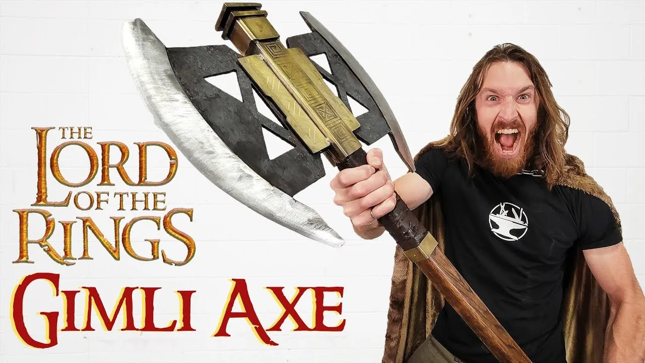 Gimli's BATTLE AXE! (3D Printable)