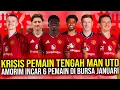 KRISIS GELANDANG HINGGA PENYERANG MU MULAI BERGERAK INCAR 6 PEMAIN DI BURSA TRANSFER JANUARI 2026!