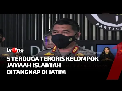 Densus 88 Tangkap Lima Terduga Teroris di Beberapa Daerah di Jatim