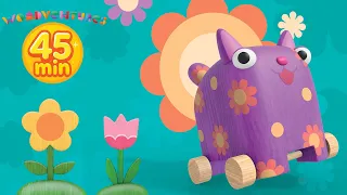 Woodventures - All 10 episodes in a row — Cartoons collection ⭐ Moolt Kids Toons Happy Bear