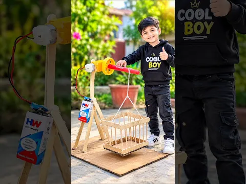 Es ladke ne kya hi bana diya 😱 experiment with cardboard #ytshorts #experiment