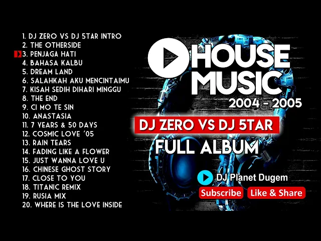 Download MP3 HOUSE MUSIC DJ DUGEM JADUL NONSTOP 2000AN DREAMLAND PENJAGA HATI THE END ANASTASIA RAIN TEARS