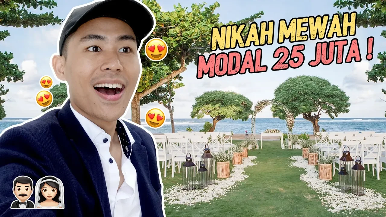 
          
          
          
            
            RUGI KALAU GA TAU! NIKAH MEWAH MODAL 25 JUTA-AN | NIKMAD #01
          
        . 
