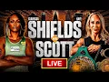 Claressa Shields vs Kaye Scott Full Fight LIVE commentary