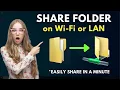 Sharing Files Between Computers Wirelessly Solution for sharing folders on WIFI network