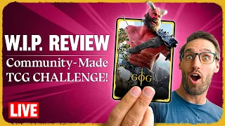 3D Trading Card Challenge Stream 2 | GAUNTLET OF GODS