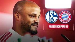 Pressekonferenz vor Schalke 04 - FC Bayern | 2. Spieltag Bundesliga