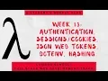 Lambda School Week 13 Authentication Full Stack Web Development Academy