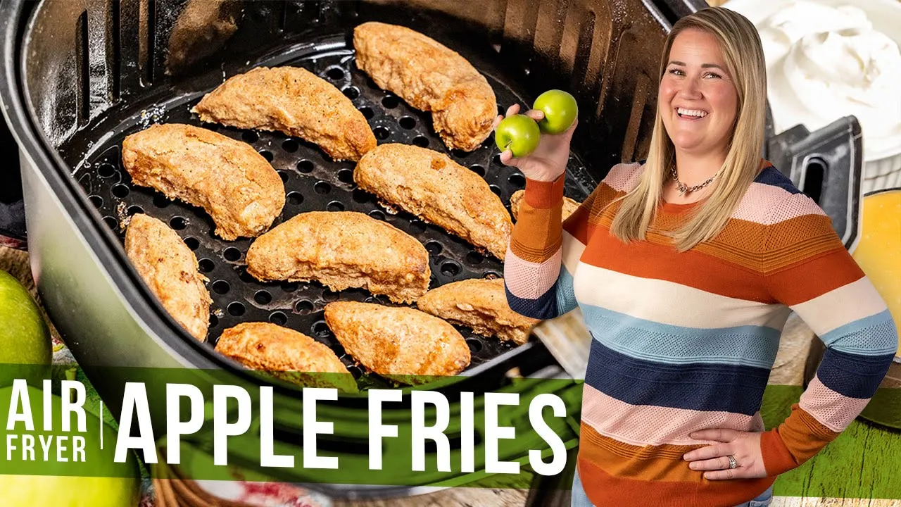 Air Fryer Apple Fries