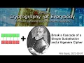 Break a Cascade of a Simple Substitution and a Vigenere Cipher