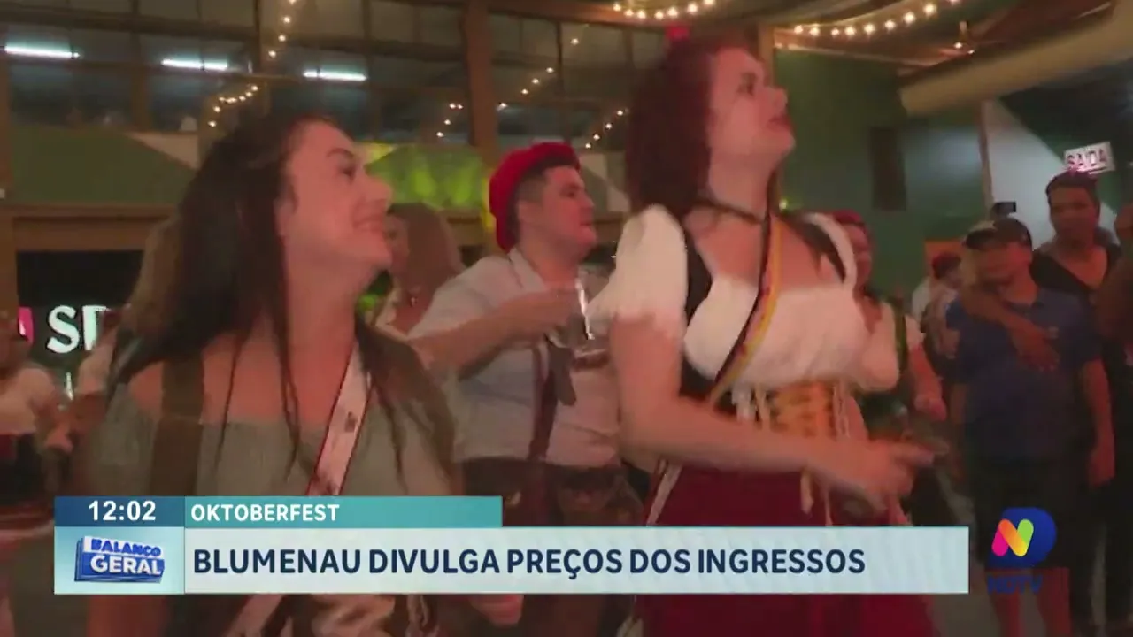 Blumenau divulga preço dos ingressos para a 39ª Oktoberfest
