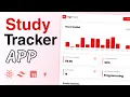 Build a Study Tracker App Using React Typescript ShadcnUI and Next Js