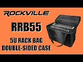 The Rockville RRB55 Double-Sided 5U Rack Bag Case with A 16 Depth for Pro Gear