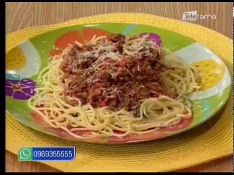 Spaguetti Boloñesa 