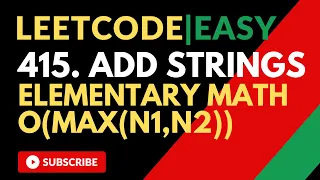 Leetcode Easy 415 Add Strings Javascript