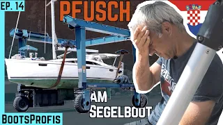 Pfusch am Segelboot: Bordelektrik! Skippertraining in Kroatien & Rolle im Leben | BootsProfis #14