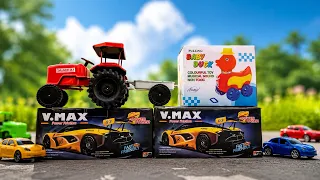 Amazing Toy Collection 😍 | Toy Tractor, Toy Car & Baby Duck | Kids Toys