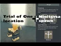 Deepwoken Trial of One location how to unlock Minityrsa spawn