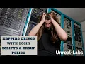 Mapping Network Drives with a login script or with Group Policy