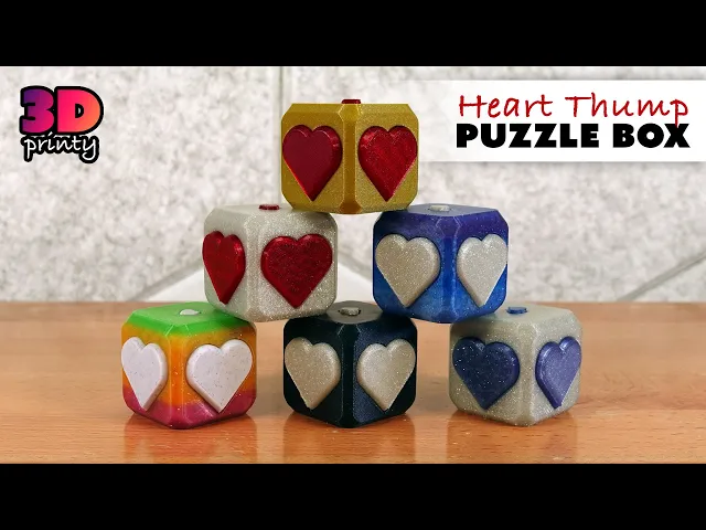 Valentine's Day Heart Thump Puzzle Box (Easy) video thumbnail