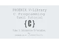 C Programming - Introduction to Variables