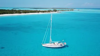 Sailing Bahamas, Sailing Exuma, Normans & Shroud Cay – Hallberg Rassy54 Cloudy Bay – Jan’20. S20 Ep6