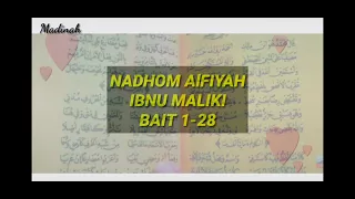 Download BELAJAR NADHOM ALFIYAH IBNU MALIK BAIT 1-28 (TEKS LATIN) MP3