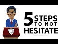 Download Lagu How To Not Hesitate (5 TIPS TO OVERCOME FEAR \u0026 HESITATION!)