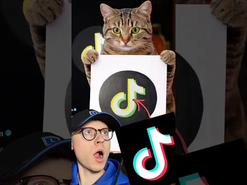 MON CHAT RÉINVENTE LES LOGOS 😻✏️ spécial TIKTOK 🛜