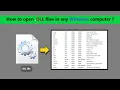 How to open DLL files in any Windows computer