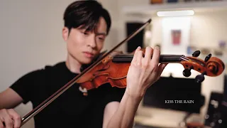 kiss the rain yiruma violin cover by daniel jang