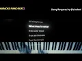 Maybe I'm Lonely | Rachel Chinouriri | Acoustic Piano Karaoke (Key: E major)