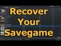 How To Reload or Recover Steam Cloud Saves Quick Easy