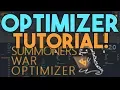 Summoners War Optimizer Tutorial
