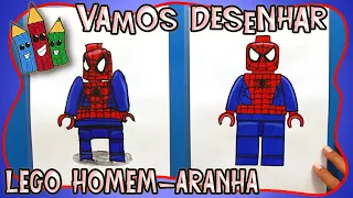 Download Como desenhar o Lego Homem-aranha - DESENHOS E CORES MP3