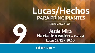 Jesús mira hacia Jerusalén