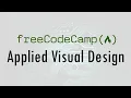 3 Applied Visual Design Responsive Web Design Certification FreeCodeCamp