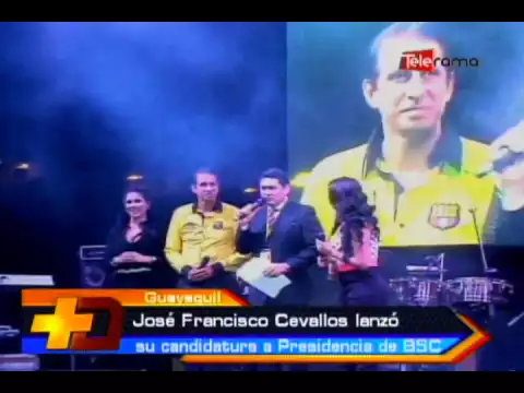 José Francisco Cevallos lanzó su candidatura a presidencia de BSC