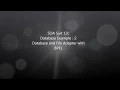 Using Database Adapter and File adapter in BPEL process in Oracle SOA Suite 12c