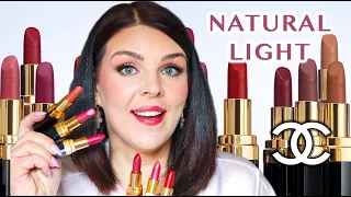 Chanel Rouge Coco Honest Review Natural Light Swatches