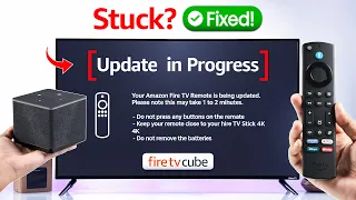 Fire TV Cube Stuck on Update in Progress for Remote How to Fix