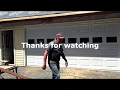 16 Garage Door Install