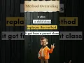 Method Overriding in python for beginners