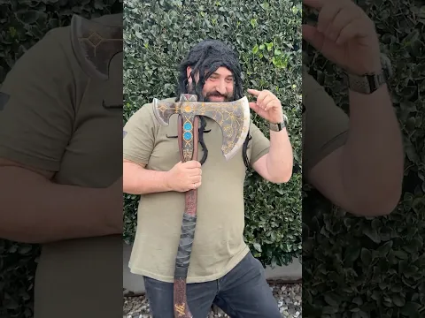 TENGO EL HACHA DE KRATOS REAL!